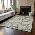 thumbnail image 6 of Addison Rugs Mayfield Washable Transitional Floral Taupe Rectangle Rug, 10' x 14', 6 of 6