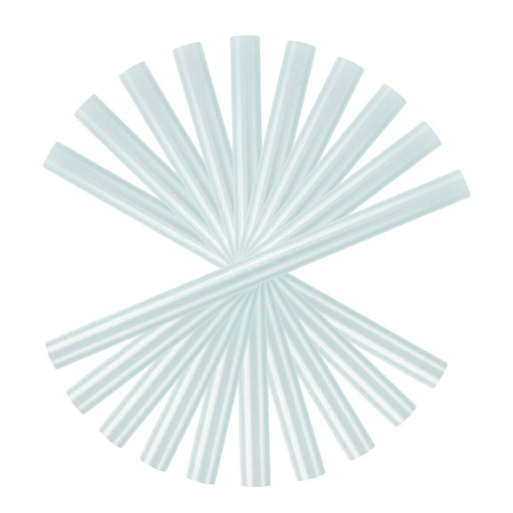 TEHAUX 20 Pcs Handicrafts Glue Stick Hot Melt Melting Jumbo Sue Office Blue