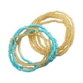 thumbnail image 4 of 2 Piezas Cadenas de Cuentas para La Cintura Bikini Cadena para El Vientre con Cuentas Moda Elegante Cuenta para El Vientre Cadena para El Cuerpo, 4 of 8