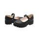 thumbnail image 5 of Zapato Escolar Para Niña Bambino Color Negro Ajuste Contactel negro 20, 5 of 6