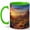 Green, variant on Desert Sunrise Trail 11oz Ceramic Mug, Western Canyon Coffee Cup