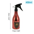 thumbnail image 4 of Unique Bargains 1 Pc Hair Spray Bottles Electroplating Retro Spray Bottles for Hair 450ml Red, 4 of 6