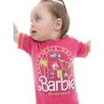 thumbnail image 2 of Barbie Baby Girl Mineral Washed Graphic Short Sleeve Romper, Sizes 0/3 Months- 24 Months, 2 of 8