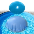 thumbnail image 3 of Air Cushion Round Pool Cover Protector Winter Medium Pool Canopy Accessory 120cm Blue PVC, 3 of 4