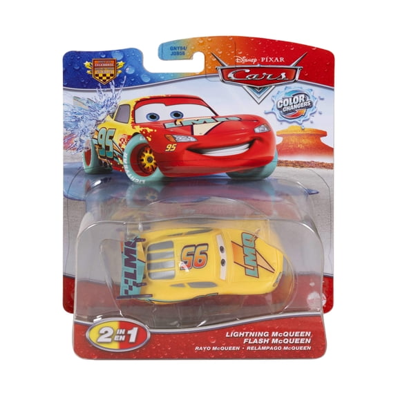 Disney and Pixar Cars Color Changers Collection, Toy Cars Change Color with Water