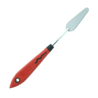 Mini Palette Knife Rounded Rhombus Shape for Caulking Tasks