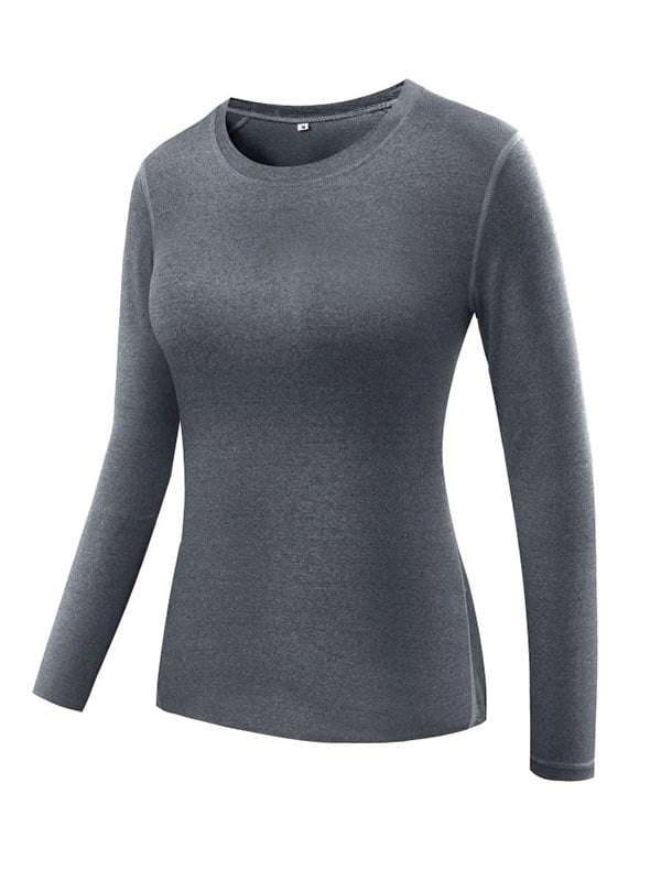 long sleeve dri fit shirts women's walmart