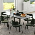 thumbnail image 2 of HOMCOM Folding Kitchen Table, Expandable Table for Small Spaces, Dark Grey, 2 of 10