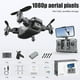 thumbnail image 1 of Mini Dron 4K Con Cámara Profesional Hd De 1080P, Cuadricóptero Plegable, Wifi, Wifi, Fpv, Retorno De Una Tecla, Helicóptero De Control Remoto, Juguetes Para Niños matsuzay EL018165-06, 1 of 5