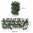 thumbnail image 4 of Artificial Hedges Fence Simulation Expandable Sun Protection Waterproof Artificial Topiary Hedge Plant for Garden, 4 of 8