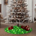 thumbnail image 4 of Defioc St Patrick's Day2 for Christmas Tree Skirt Snowman Xmas Tree Skirt Farmhouse Christmas Decorations Tree Mat for Holiday Party Decor-36", 4 of 6