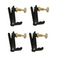 thumbnail image 3 of 4/4 Ebony Violin Parts Tailpiece Pegs Chinrest Maple Bridge Set, 3 of 7