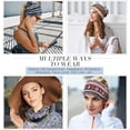 thumbnail image 5 of PHOGARY 5pcs/set Women's Slouchy Beanie Chemo Hat Stretch Cancer Head Wraps Sleep Head Scarf for Cancer Patient, 5 of 6