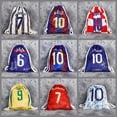 thumbnail image 2 of Mochila De Fútbol Fácil Cordón Paquete De Bolsillo Botas Messi Ronaldo Recuerdo, 2 of 4