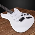 thumbnail image 4 of Kit de guitarra eléctrica LyxPro de tamaño completo de 39 pulgadas con amplificador de 20 W, color blanco, 4 of 7