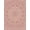 Mauve Blush, Pattern 3, variant on ODIKA Mauve Faded Central Emblem With Decorative Floral Border Design for Dining Room, Large Office, Lounge, Non-Slip Chair-Friendly