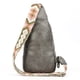 thumbnail image 5 of Bolso de pecho bohemio Estampados de animales bandolera PU Cuero Sling Fanny Pack Monedero, 5 of 9