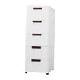 thumbnail image 2 of veasfak Classeur Roulant à 5 Tiroirs Chariot Roulant pour Chambre Armoire pour Garde-Robe Bureau, 2 of 9