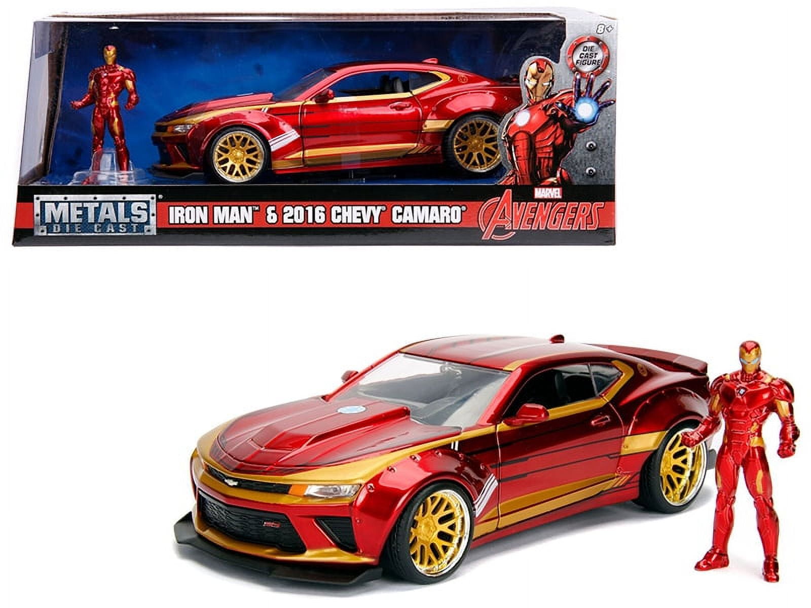 Jada Toys Marvel Spiderman & Ford GT: Die-cast Vehicle & Figure, 1