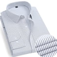 thumbnail image 1 of REDHOTYPE Chemise Habillée Ajustée pour Homme, 1 of 8