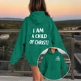 thumbnail image 2 of YaEYa I Am A Child Of God Hoodie Girls Back to School Clothes Christian Jesus Hoodies Oversized Preppy Outfits Graphic Sweatshirts, Back to School Clothes, 2 of 4