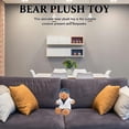 thumbnail image 4 of Muñeco de oso de peluche con disfraz de médico, oso suave, animal de peluche, estatua de oso médico de peluche, oso médico de peluche, decoración de muñeco de peluche, oso médico, 4 of 7