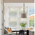 thumbnail image 2 of 3D Window Film Decorative Window Privacy Film, 3D Stained Glass Window Sticker,Anti-UV Sun Blocker Heat Control for Home(Rainbow Tulip Design,60*200), 2 of 6
