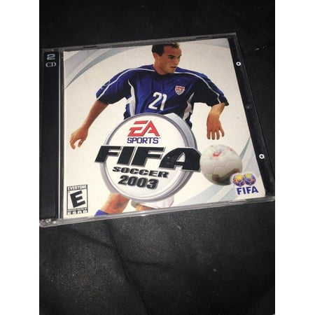 FIFA Soccer 2003 EA Sports Sony PlayStation Everyone ESRB NTSC U/C 1-8