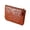 Khaki, variant on Women's Slim Zipper Purse Compact Soft Grain Wallet For Secure Daily And Easy Commute