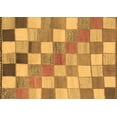 thumbnail image 1 of Ahgly Company Indoor Rectangle Checkered Brown Modern Area Rugs, 8' x 10', 1 of 4