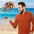 thumbnail image 2 of Dvkptbk Children's Simulation Marine Life Model Solid Hermit Crab Animal Model Decoration Toys, 2 of 5