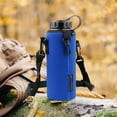 thumbnail image 5 of Water Bottle Water Bottle Bag 34Oz/1000Ml Neoprene Bottle Sleeve with Adjustable Sling Strap for Stainless Steel Glass Plastic Water Bottles, Kitchen Essentials Clearance Sale, 5 of 9