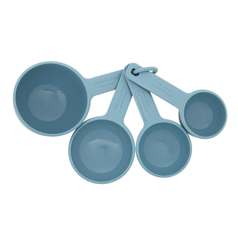 measuring cups & spoons, blue velvet - Whisk