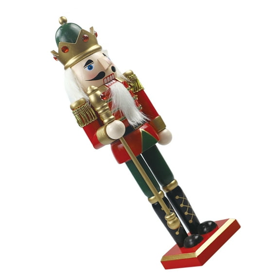 HAMPPLIES 1Pack Traditional Nutcracker Soldier Figure 30X10X8In Wood for Christmas Home Decor Adults