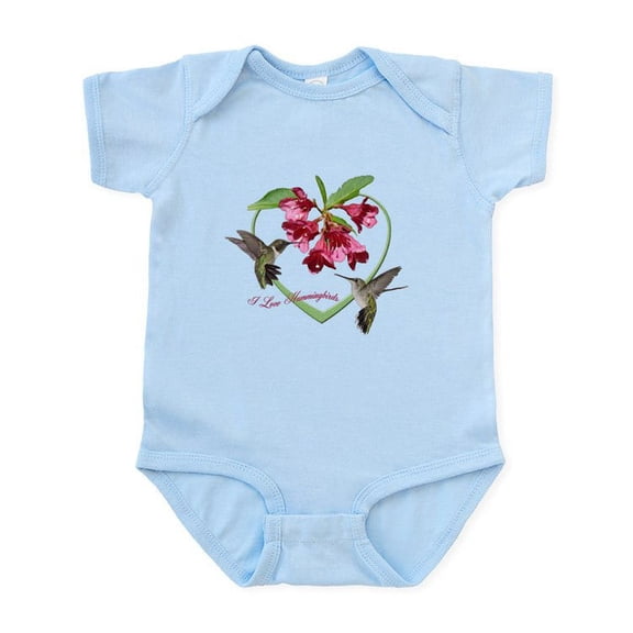 CafePress - Hummingbird Infant Bodysuit - Baby Light Bodysuit, Size Newborn - 24 Months