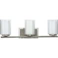 thumbnail image 3 of P300217-009-Progress Lighting-Mast - 3 Light - Cylinder Shade in Coastal style - 24 Inches wide by 7.75 Inches high-Brushed Nickel Finish, 3 of 7