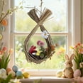 thumbnail image 1 of Sokhug Easter Bunny Garland Rabbit Colorful Easter Decoration Rustic Farmhouse Spring Banner Cute Hanging Decoration for Mantel Fireplace Window Indoor Outdoor, 1 of 6