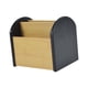 thumbnail image 3 of Organizador de escritorio con soporte para control remoto de mesa para sala de estar y mesita de noche Negro, 3 of 9