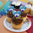 thumbnail image 3 of Adventure Time Ice King Heart Love Cupcake Picks Toppers Decoration Set of 6, 3 of 4