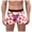 Sky Blue, variant on Men's Boxer Shorts Heart Funny Novelty Heart Boxers Valentine's Day Soft Sleep Short Loose Boxers Button Red L