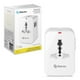 thumbnail image 2 of Adaptador universal de contactos Steren 905-127 con cargador USB doble, 2 of 4