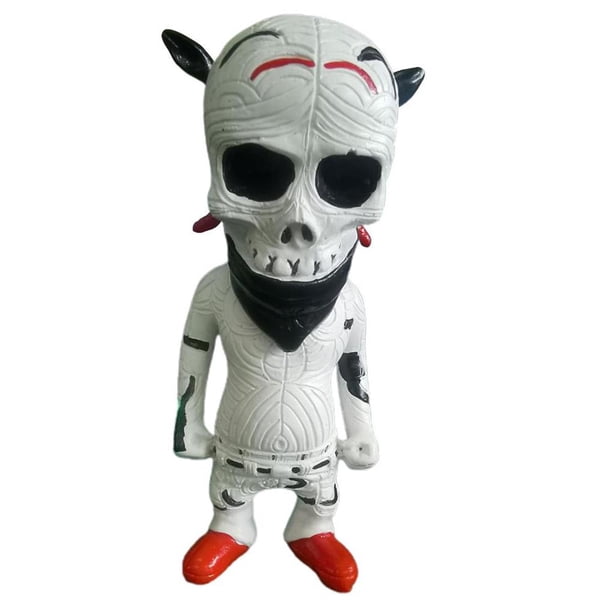 Advancent Adornos de esqueleto conmemorativos de Hip Hop, artesanías de resina de escritorio, regalos para fanáticos de los niños Kits de decoración para fiestas No. 4 Advancent HA040734-04