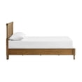 thumbnail image 4 of Crosley Lucille King Bed in Brown - Headboard- Footboard- And Side Rails, 4 of 25