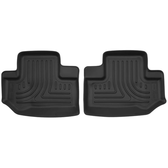 Husky Liners 53581 X-Act Contour Second Row Floor Liner Black Fits 2011-2018 Jeep Wrangler JK 2-Door