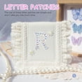 thumbnail image 3 of 26pcs Rhinestone Letters Iron On Glitter Letters Stickers Iron On Embroidery Letters, 3 of 6