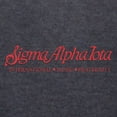 thumbnail image 3 of CafePress - Sigma Alpha Iota Logo Long Sleeve T Shirt - Mens Hooded Shirt, 3 of 3
