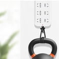thumbnail image 4 of Punch Socket Holder Self Adhesive Desktop Socket Fixer Wall Mount Socket Bracket Power Strip Holder For WiFi Router Socket Fixer For Kitchen Home And, 4 of 8