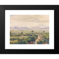 thumbnail image 2 of Henry Otto Wix 18x14 Black Modern Framed Museum Art Print Titled - View of Cuernavaca, 2 of 5
