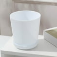 thumbnail image 6 of SLYNSHome Plant Pot with Drainage for Indoor Outdoor Flowers Pot Succulent Planter White Planting Container for Vegetable Potato Tomato - 4.5x4.9 inch, 6 of 8