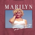thumbnail image 3 of Marilyn Monroe - What's Important - Women's Short Sleeve Graphic T-Shirt, 3 of 5